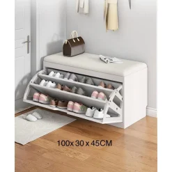 SCARPIERA SALVASPAZIO ORGANIZZATORE SCARPE INCLINABILE INGRESSO CORRIDOIO DESIGN MODERNO