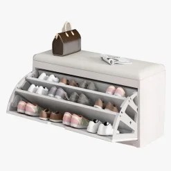 SCARPIERA SALVASPAZIO ORGANIZZATORE SCARPE INCLINABILE INGRESSO CORRIDOIO DESIGN MODERNO