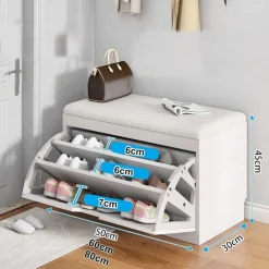 SCARPIERA SALVASPAZIO SLIM ORGANIZZATORE SCARPE IN LEGNO DESIGN MODERNO DECORAZIONI CASA