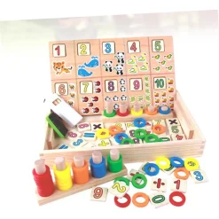 SCATOLA GIOCATTOLI EDUCATIVI DI CONTEGGIO GIOCATTOLO PER BAMBINI MULTIFUNZIONE