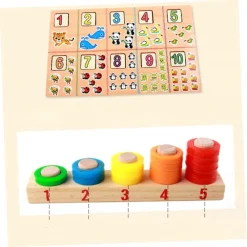 SCATOLA GIOCATTOLI EDUCATIVI DI CONTEGGIO GIOCATTOLO PER BAMBINI MULTIFUNZIONE