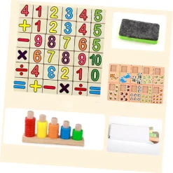 SCATOLA GIOCATTOLI EDUCATIVI DI CONTEGGIO GIOCATTOLO PER BAMBINI MULTIFUNZIONE