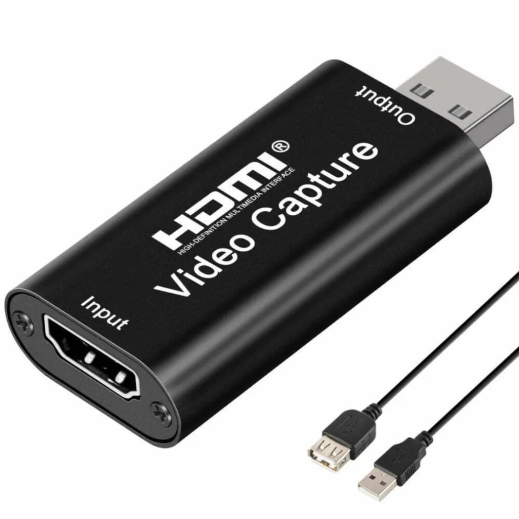 SCHEDA ACQUISIZIONE VIDEO CONNESSIONE USB HDMI VIDEO CAPTURE HD TV 4K Q-H165 PC