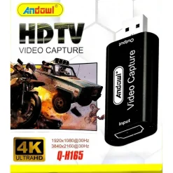SCHEDA ACQUISIZIONE VIDEO CONNESSIONE USB HDMI VIDEO CAPTURE HD TV 4K Q-H165 PC