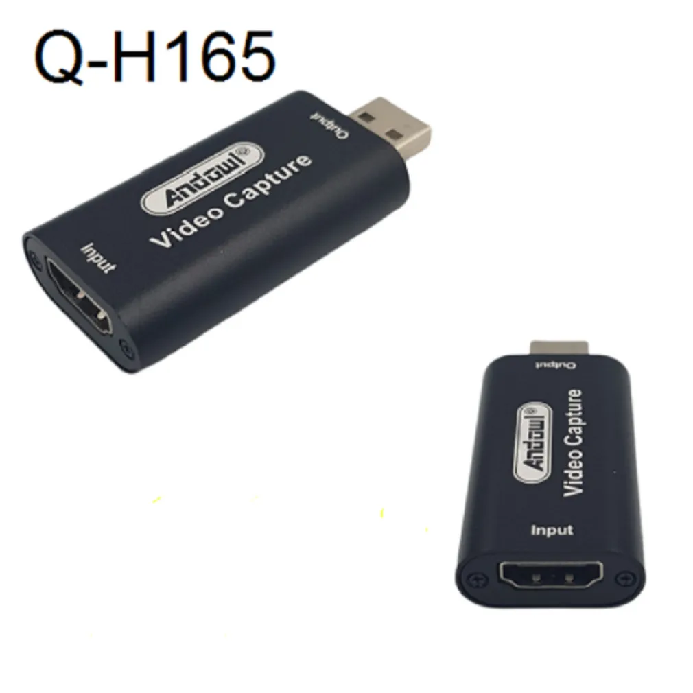 SCHEDA ACQUISIZIONE VIDEO CONNESSIONE USB HDMI VIDEO CAPTURE HD TV 4K Q-H165 PC