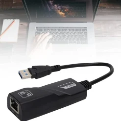SCHEDA DA USB A INTERNET ABS STABILE AMBIENTALE USB 3.0 GIGABIT ETHERNET Q-C28