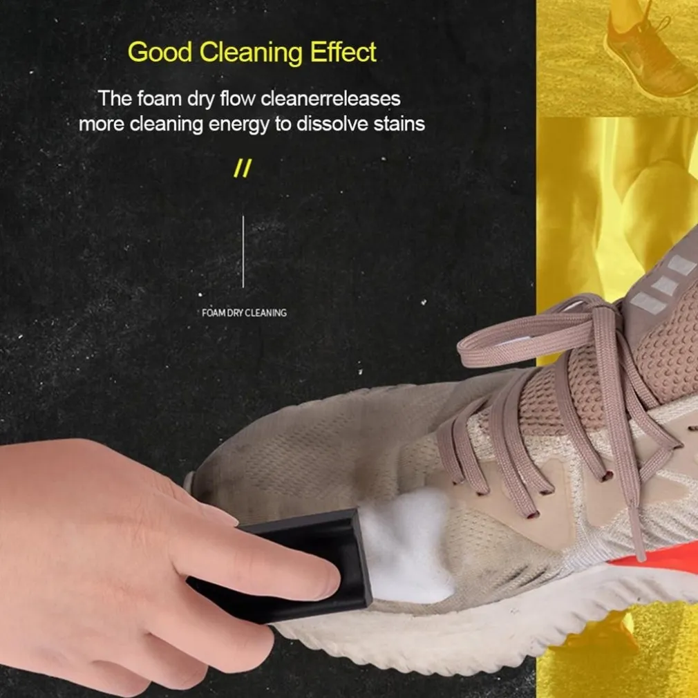 SCHIUMA DETERGENTE PER LA PULIZIA DI SCARPE SNEAKER CLEANING SENZA RISCIACQUO