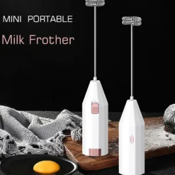 SCHIUMINO FRULLINO MONTALATTE SCHIUMALATTE PER CAPPUCCINO CAFFè LATTE A BATTERIA