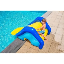 SCIVOLO GONFIABILE GIGANTE PER PISCINE INTERRATE 247X124X100CM PER BAMBINI 52453