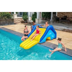 SCIVOLO GONFIABILE GIGANTE PER PISCINE INTERRATE 247X124X100CM PER BAMBINI 52453