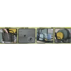 SCOLAPIATTI A RIPIANI CON VASSOIO ANTIGOCCIA BECCUCCIO PORTA UTENSILI PER LAVELLO CUCINA