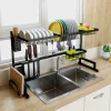 SCOLAPIATTI COLAPIATTI BASE APPOGGIO IN ACCIAIO 86x52 ORGANIZER CUCINA SCAFFALE