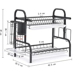 SCOLAPIATTI COLAPIATTI PORTATAGLIERE BASE O APPOGGIO 42.5X25.5X39 CM ART.69142