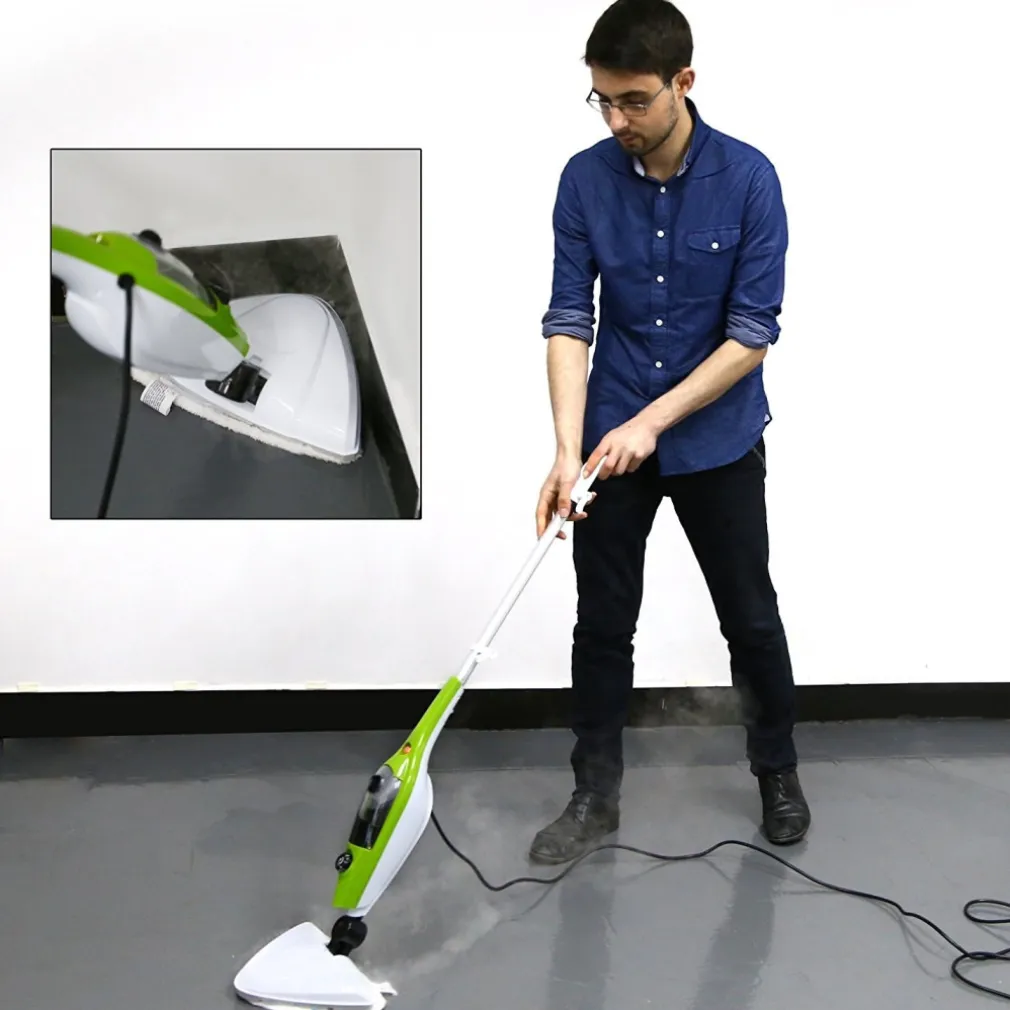 SCOPA A VAPORE X10 LAVAPAVIMENTI IGIENIZZANTE VAPORETTO STERILIZZATORE MOP