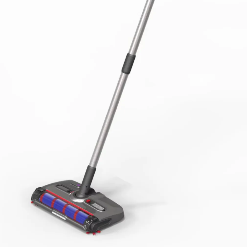 Scopa elettrica rotante senza fili con batteria potente leggera silenziosa snodabile