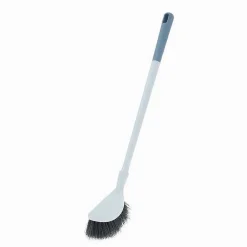 SCOPINO WC CURVO CON MANICO ROBUSTO ERGONOMICO SPAZZOLONE BAGNO CON GANCIO 87616