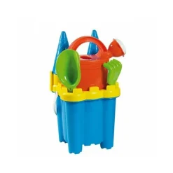 SECCHIELLO A CASTELLO CON ACCESSORI MARE BAMBINI SPIAGGIA ESTATE