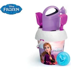 SECCHIELLO DA MARE DI FROZEN GIOCO DA SPIAGGIA PER BAMBINI CON DIVERSI ACCESSORI