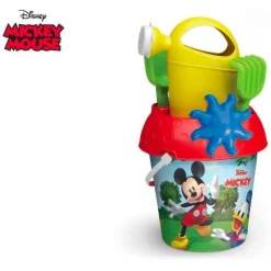 SECCHIELLO DA MARE TOPOLINO GIOCO DA SPIAGGIA PER BAMBINI CON DIVERSI ACCESSORI