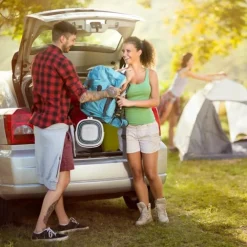 SECCHIO QUADRATO PIEGHEVOLE DA 7,5 LT CON MANIGLIE MULTIFUNZIONALE PORTATILE SALVASPAZIO