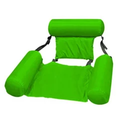 SEDIA A SDRAIO GONFIABILE AMACA PER MARE PISCINA GALLEGGIANTE PIEGHEVOLE 120CM