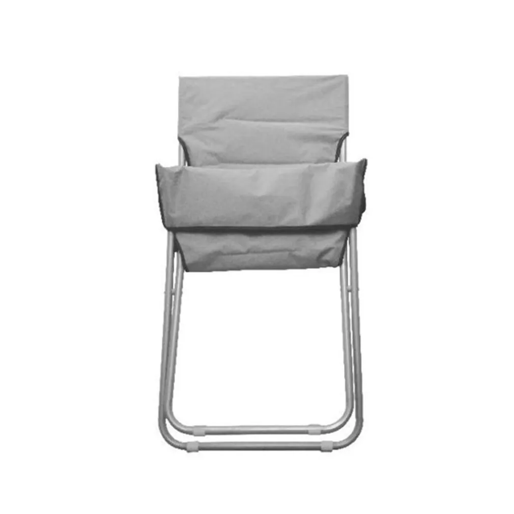 SEDIA CANAPONE IN POLIESTERE GRIGIO IMBOTTITA PIEGHEVOLE SDRAIO GIARDINO VERANDA 281027