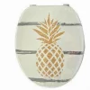 SEDILE COPRIVASO WC WATER COPRIWATER BAGNO IN PVC UNIVERSALE CON ANANAS 59026