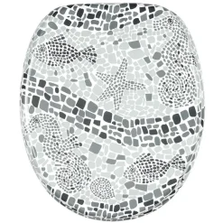 SEDILE COPRIWATER UNIVERSALE PER BAGNO COPRI WC WATER IN LEGNO MDF 18" 529594