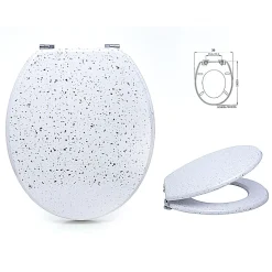 SEDILE COPRIWATER UNIVERSALE PER BAGNO COPRI WC WATER IN LEGNO 18" MOD. 52997