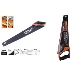 SEGA SEGACCIO PER LEGNO PLASTICA LAMINATI CARTONE 16” 40CM SEGHETTO A MANO 94907