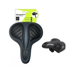 SELLA BICI BICICLETTA MORBIDA MOLLE ELICOIDALI SPORTIVA ERGONOMICA BMX XC-1660