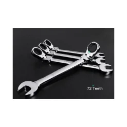 SERIE SET KIT 7 CHIAVI SNODO A CRICCHETTO FLESSIBILI IN VALIGETTA TRASPORTO