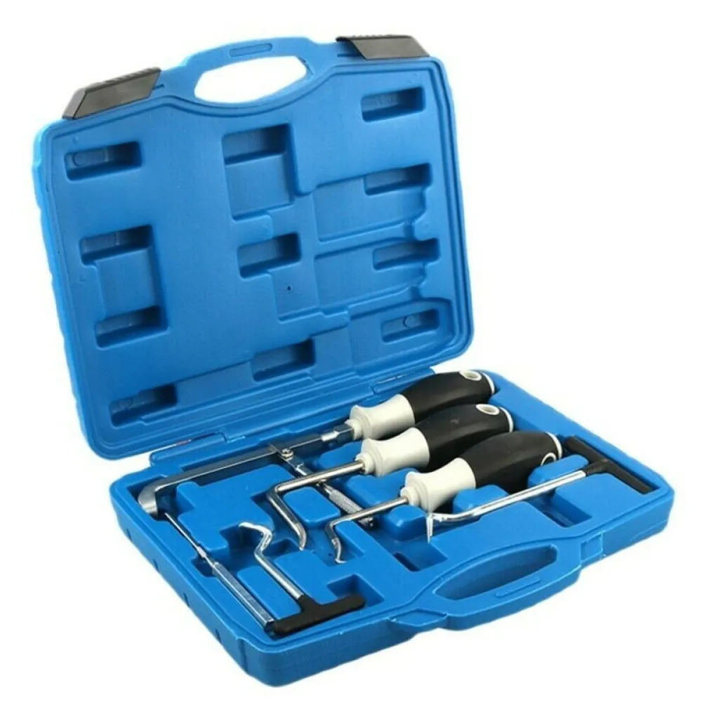 SET 6 ATTREZZI GANCI PER LA RIMOZIONE GUARNIZIONI ANELLI O-RING PARAOLIO HY63631