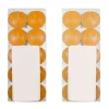SET 30 CANDELE CANDELA PROFUMATA FRAGRANZA ARANCIA ORANGE ARANCIONE PROFUMO