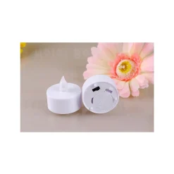 SET 10 CANDELE LANTERNE TEALIGHT TEA LIGHT ELETTRICHE LED BATTERIA DECORAZIONE