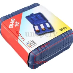 SET 3 CHIAVI A BUSSOLA PER DADI CERCHIO RUOTE ATTACCO 1/2