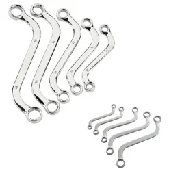 SET 5 CHIAVI AD ESSE S INGLESI METRICHE PER DADI BULLONI IN ACCIAIO MR 70074