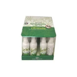 SET 12 FLACONCINI IGIENIZZANTE SPRAY AL PROFUMO DI CITRONELLA ANTIZANZARE 005328