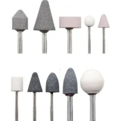 SET 10 FRESE KIT ACCESSORI PER MINI TRAPANO SMERIGLIATRICE METALLO DREMEL