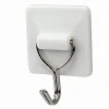 SET 3 GANCI APPENDINI ADESIVI PARETE CASA CUCINA BAGNO ATTACCAPANNI QUADRI 79342