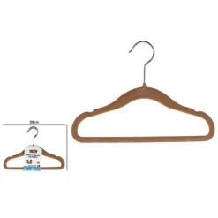 SET 3 GRUCCE STAMPELLE APPENDIABITO VELLUTO PER BAMBINI VESTITI PANTALONI 10460