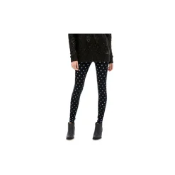 SET 3 LEGGINGS A POIS DA DONNA ASS. KRISTAL EFF. TERMICO INTERNO FELPATO