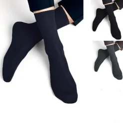 SET 12 PAIA CALZINI DA UOMO A METà POLPACCIO CALDO COTONE MISTO COLORE TG 40/46