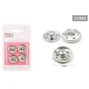 SET 4 PAIA DI BOTTONI AUTOMATICI A PRESSIONE Ø 25 MM ACCESSORI PER CUCITO 52984