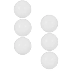 SET 6 PALLINE PALLA PALLINA BIANCO PALLE DA PING PONG TENNIS TAVOLO BIANCHE
