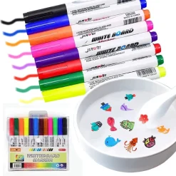 SET 12 PENNARELLI MAGICI PITTURA AD ACQUA PENNA GALLEGGIANTE LAVABILE BAMBINI