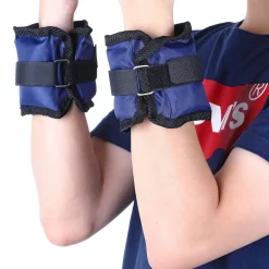 SET 4 PESI POLSI E CAVIGLIE 3 KG + 1 KG ALLENAMENTO PALESTRA AEROBICA FITNESS
