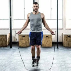 SET 2 PESI POLSI E CAVIGLIE 2,25 KG ALLENAMENTO PALESTRA AEROBICA FITNESS NERO