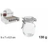 SET 24 PEZZI BARATTOLO BARATTOLINO VASETTO CON TAPPO PORTA SPEZIE VETRO 130 GR