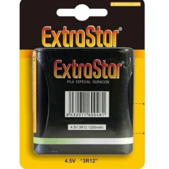 SET 5 PEZZI BATTERIA PILA BATTERIA ZINCO CARBONE 4,5V 4.5V 3LR12 PIATTA ALCALINA